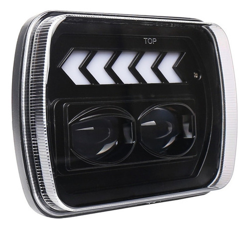 Foto de Para 1 Par 5x7 6x7 H4 Led Faros Flecha mbar Jeep Cherokee