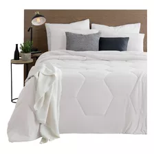 Edredón Ligero Flexirest Matrimonial + Fundas De Almohadas, Duvet Jersey Ultrafresco Rester Blanco