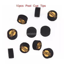 10pcs 14mm Black 5 Camadas De Couro De Snooker, Bilhar, Taco