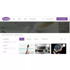 Site Classificados Tema Pro Violet C/novo Painel Admin