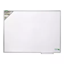 Quadro Branco Fórmica 90x60 Moldura De Alumínio Popular 5620