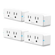 Conectores Smart Dual Govee, 15 Amp, 2 En 1, Wi-fi, Bt, X4