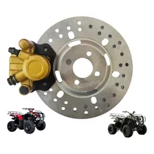 Caliper Y Disco Freno Trasero Italika Atv 150 Atv 180