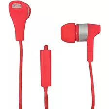 Zenith Pm1001ser Auriculares Estereo Con Microfono Rojo