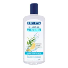 Shampoo Capilatis Limpieza Profunda Ph Neutro 420 Ml