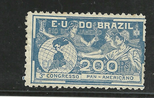 1906 - 3° Congresso Panamericano - Mint Mnh - Rhm C6