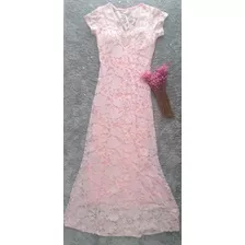 Vestido Festa Longo Marca M Feminino Adulto