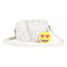 Bolsa Crossbody Para Mujer Lucentzza X Emoji 2-en-1 Color Multicolor