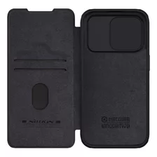 Case Nillkin Qin Leather Cover iPhone 15 Pro Max