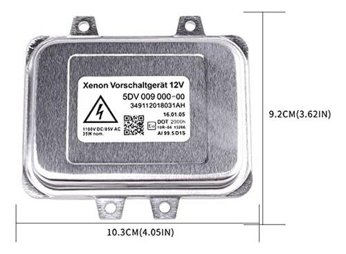 Balasto De Xenn Para Buick Regal Verano Foto 4