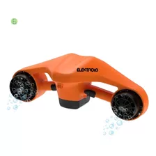 Scooter Elétrico Subacquatico Mergulho Mar Piscina Laranja