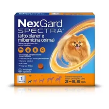 Antiparasitário Nexgard Spectra Para Cães De 2 A 3,5 Kg - 1 