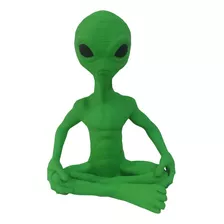 Boneco Et Extraterrestre Alien Meditação 20cm