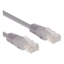 Cable De Red Utpulink Cat6 5m Color Gris