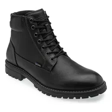 Bota Botín Dockers Piel Caballero Negra Cómoda Casual 212458