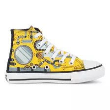 Tênis All Star Chuck Taylor Juvenil Underwater Hi - Amarelo