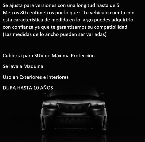 Audi Q7 Funda / Cubuierta Para Camioneta De Uso Rudo Foto 6
