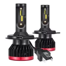 Par Ultra Led H4 8000k Mini 20000lm Alto/baixo Plug And Play