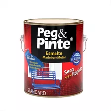 Tinta Esmalte Sintetico Eucatex 3,6l Preto Brilhante Peg Pin