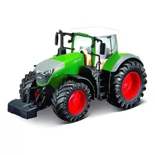 Miniatura Trator Fendt 1050 Vario 10 Cm Verde Bburago