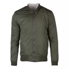 Bomber Jacket Chamarra De Hombre Reversible Militar Mj21-215