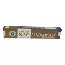 Incenso Massala Golden Nag Vareta Sândalo Sandalwood Unid