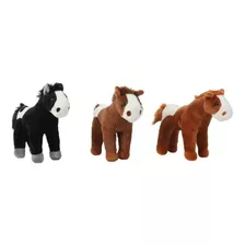 Hermoso Peluche Caballo Caballito 22cm Juguete Niños