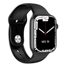 Smartwatch W27 Pro 44 Mm Nfc Lançamento Tela Infinita Preto