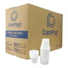 Copo De Café Descartável 50ml Copoplast 5000 Unidades Caixa