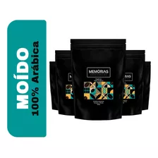 Memórias Cafés Especiais Kit 5 Pacotes Café Orgânico 2,5 Kg