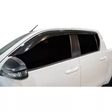 Deflectores De Ventanillas Bepo X4 Para Toyota Hilux 2016+