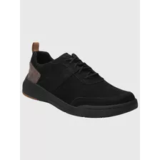 Zapatilla Cuero Hombre Molt Negro Hush Puppies