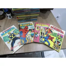 Coleção Almanaque Marvel Rge Quase Completa 16 Volumes Ótimo