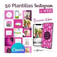 50 Plantillas Redes Sociales Instagram Face Editables Canva
