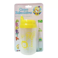 Copo Educativo Amarelo 200 Ml 1111 - Pepeta