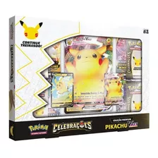 Box Pikachu Vmax Celebrações Pokémon Copag