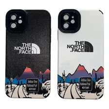 Case Protector Carcasa North Face Para iPhone 11 Al 14promax