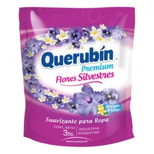 Suavizante Querubín Premium Flores Silvestres Repuesto 3 L