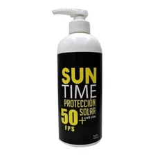 Protector Bloqueador Solar F50 Suntime 1 Litro