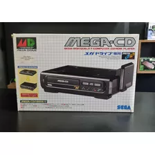 Console Mega Cd Japonês Original Na Caixa Extremamente Raro