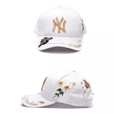 Ny Gorra De Béisbol Mlb Little Bee Gorra Bordada - Blanca