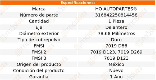 1- Repuesto Pistn Caliper Delantero Dodge D350 81/93 Ho Foto 2