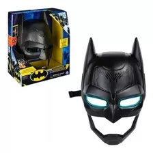 Máscara Batman Con Sonido Repetidor De Voz Luz En Ojos 