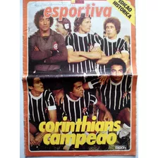 Revista Poster Corinthians Campeão 77 Tamanho Gigante Bloch