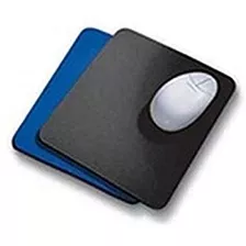 Pad Mouse Color Negro O Azul Liso No Gtc No Noga