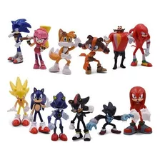 Sonic The Hedgehog 12 Piece Toy 1