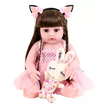 Bebê Sweetie Reborn (r) Princesa Realista Silicone-doll