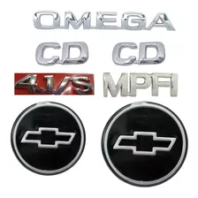 Kit Emblema Omega Cd Mpfi 4.1/s Grade Mala 1993/1998