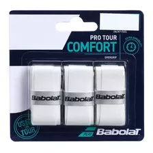 Overgrip Babolat Pro Tour Branco - 3 Unidades