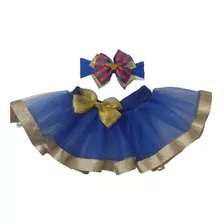 Saia De Tutu Para Bebê,princesas,com Faixa De Cabelo,rodada